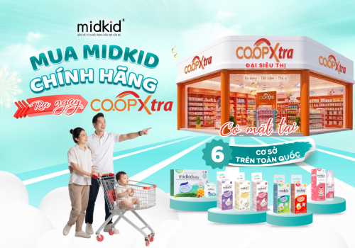 Mua Midkid Tại Đại Siêu Thị CO.OPXtra – Giải Pháp Chăm Sóc Răng Miệng Cho Bé Theo Từng Giai Đoạn