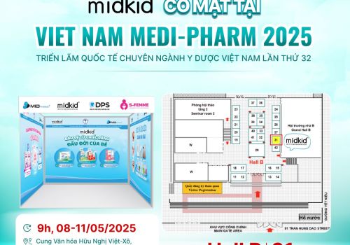 MIDKID XÁC NHẬN THAM GIA VIỆT NAM MEDI-PHARM 2025