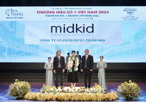 MIDKID CHÍNH THỨC ĐẠT DANH HIỆU “THƯƠNG HIỆU SỐ 1 VIỆT NAM”
