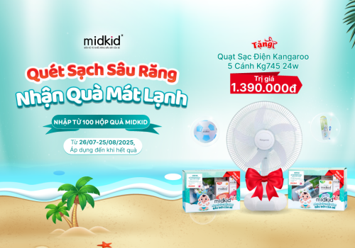 MIDKID SALE THÁNG 8 – QUÀ TẶNG KHỦNG CHO SHOP MẸ BÉ!