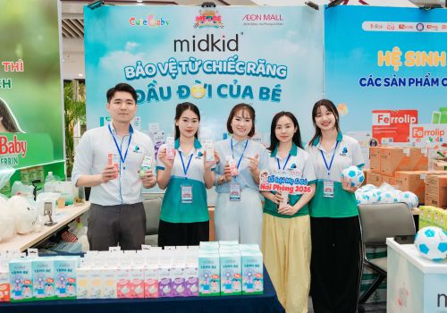 MIDKID x CUTE BABY – LỄ HỘI MẸ & BÉ HÀNH TRÌNH 4 NGÀY NGẬP TRÀN CẢM XÚC TẠI AEON HẢI PHÒNG