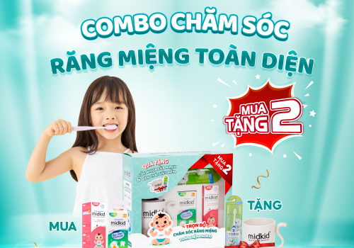 Midkid ra mắt hộp chăm sóc răng miệng toàn diện – Mua 2 tặng 2