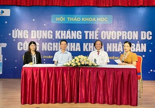 Ứng dụng thành công kháng thể Ovopron DC chống sâu răng cho trẻ em