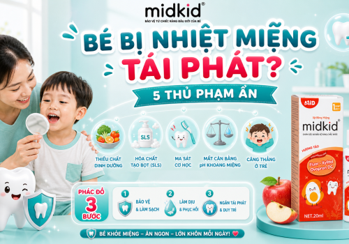 Bé Bị Nhiệt Miệng Tái Phát: 5 Thủ Phạm Ẩn & Cách Trị Gốc
