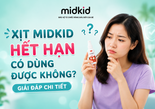 Xịt Midkid hết hạn có dùng được không? Giải đáp chi tiết