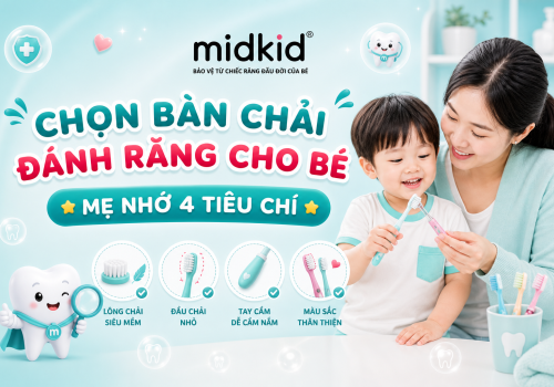 Cách Chọn Bàn Chải Đánh Răng Cho Bé Chuẩn Nha Khoa