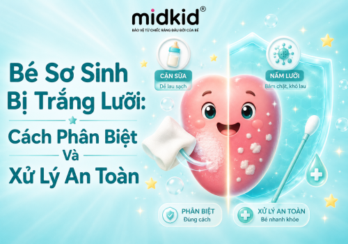 Bé Sơ Sinh Bị Trắng Lưỡi: Cách Phân Biệt Và Xử Lý An Toàn