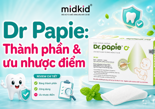 Gạc Rơ Lưỡi Dr Papie Cho Trẻ Sơ Sinh Có Tốt Không? Đánh Giá Chi Tiết