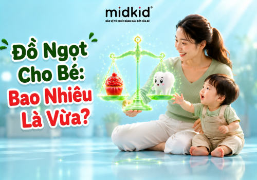 Đồ ngọt cho bé bao nhiêu là vừa để không hỏng răng?