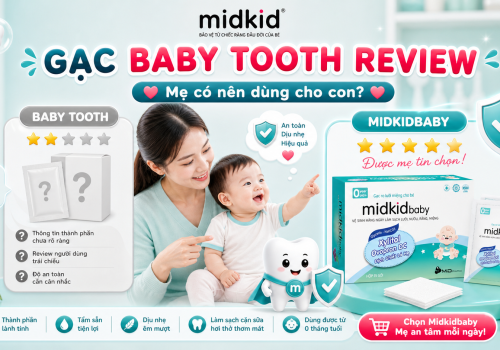 Gạc Rơ Lưỡi Baby Tooth Review Có Tốt Không Cho Bé?