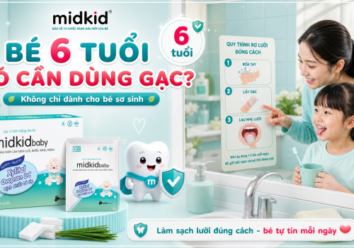 Rơ lưỡi bằng gạc tưa lưỡi cho bé 6 tuổi có cần không?