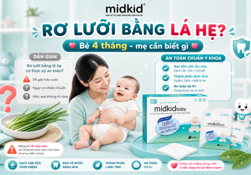 Rơ Lưỡi Bằng Lá Hẹ Cho Bé 4 Tháng: Có An Toàn Không?