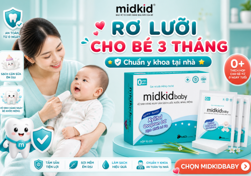 Hướng dẫn rơ lưỡi cho bé 3 tháng tuổi chuẩn y khoa