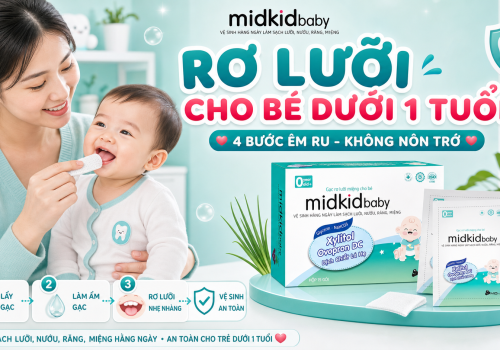 Rơ lưỡi cho bé dưới 1 tuổi: Cách chuẩn không nôn trớ