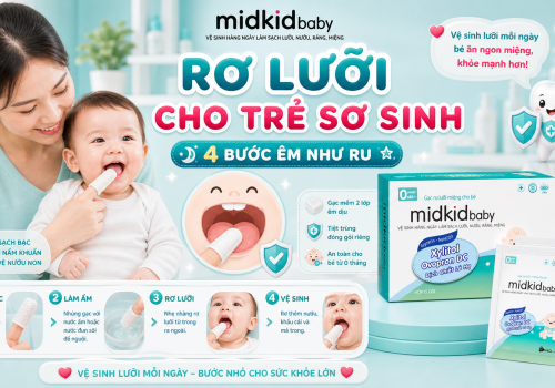 Cách rơ lưỡi cho trẻ sơ sinh đúng cách chuẩn y khoa