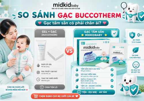 So sánh gạc Buccotherm và gạc tẩm sẵn: Đâu là chân ái?