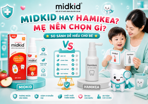 So sánh xịt Midkid và Hamikea: Loại nào tốt hơn? | Midkid