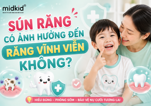 Sún răng có ảnh hưởng đến răng vĩnh viễn không?