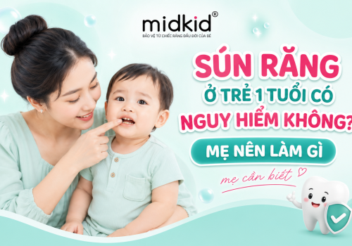 Sún răng ở trẻ 1 tuổi có nguy hiểm không? Mẹ nên làm gì