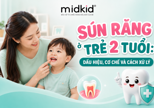 Sún răng ở trẻ 2 tuổi: Dấu hiệu, cơ chế và cách xử lý