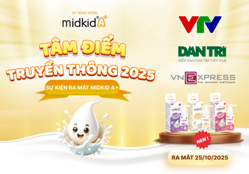 MIDKID A+ – LỄ RA MẮT QUY TỤ DÀN KHÁCH MỜI “KHỦNG” NGÀNH MẸ & BÉ VIỆT NAM