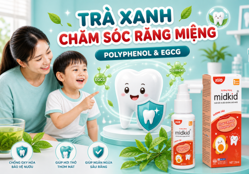Trà Xanh Chăm Sóc Răng Miệng: Sức Mạnh Chống Sâu Răng | Midkid