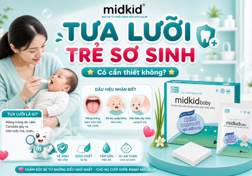 Tưa lưỡi trẻ sơ sinh có cần thiết không? Giải đáp chuẩn