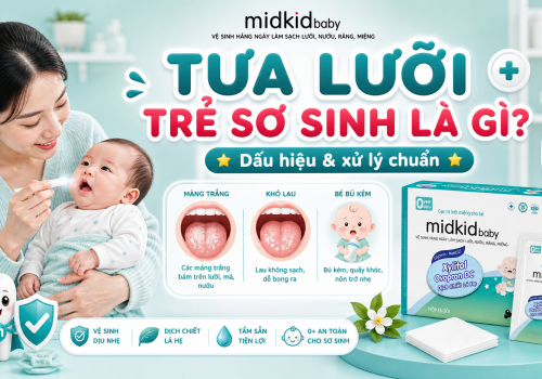 Tưa Lưỡi Trẻ Sơ Sinh Là Gì? Dấu Hiệu & Xử Lý Chuẩn Y Khoa
