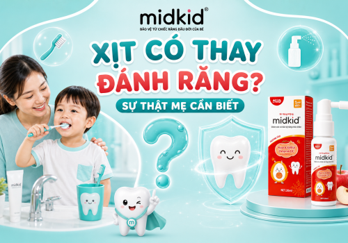 Xịt chống sâu răng thay đánh răng được không? Sự thật y khoa