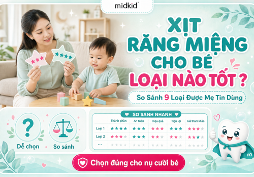 Top 9 Xịt Răng Miệng Cho Bé Loại Nào Tốt Nhất 2026