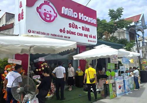 THANH HÓA: MIDKID CHÚC MỪNG KHAI TRƯƠNG SHOP MILO HOUSE