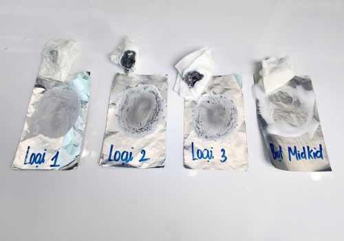 TEST ĐỘ MÀI MÒN CỦA BỌT TẬP ĐÁNH RĂNG MIDKID